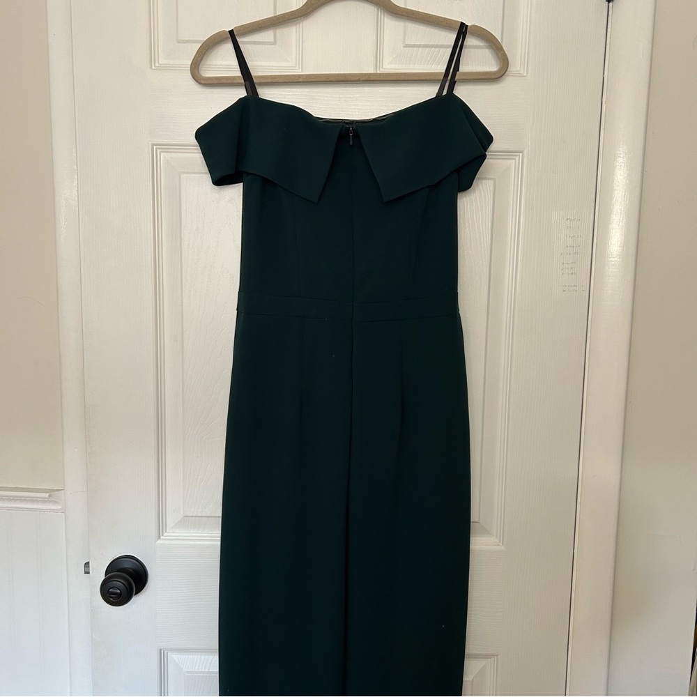 Anthropologie BHLDN Delice Off the Shoulder Crepe Dress - Picture 9 of 13